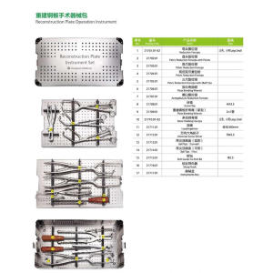 Manufactur standard for Intramedullary Nail Instrument Set Reconstruction Plate Instrument Set export to Burkina Faso Factory
